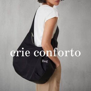 ★早い者勝ち★ crie conforto コンビクロスボディバッグ ブラック ショルダーバッグ バッグ トート