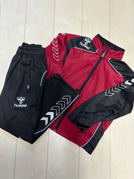 キッズ hummel ジャージ セットアップ 上下セット