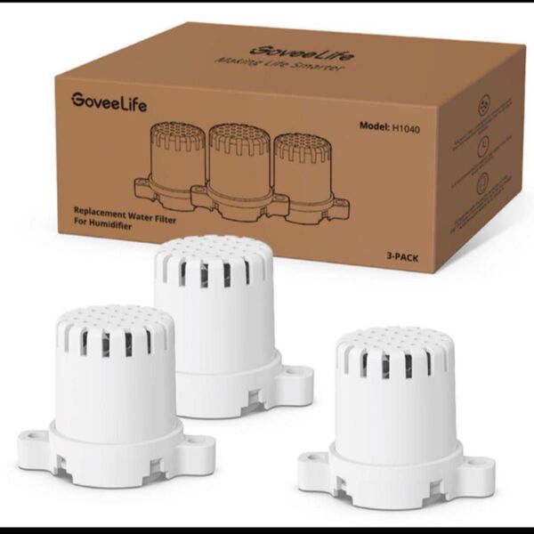 GoveeLife H7140加湿器用交換フィルター 3パック
