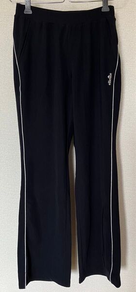 エレッセ ロングパンツ 黒 トラックパンツ ボトムス ウォーキング ジム ヨガ テニス スポーツ ゴールドウイン