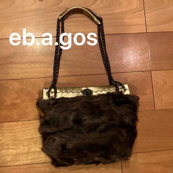 エバゴス☆ファーチェーンバッグ ebagos