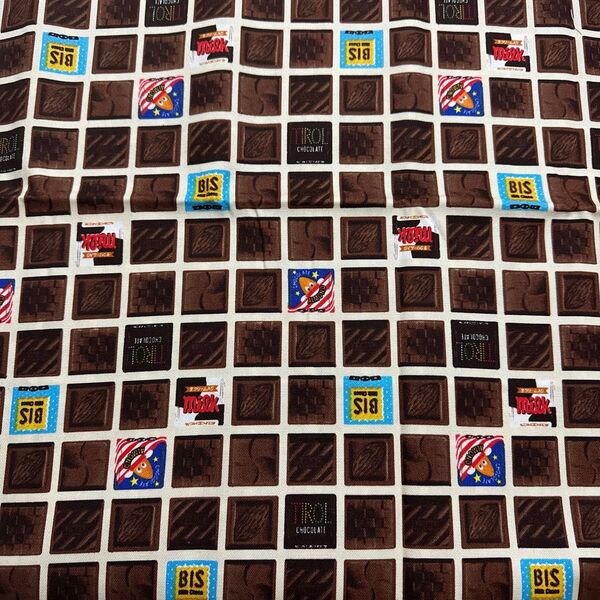チロルチョコ 生地幅×1m オックス チョコレート お菓子