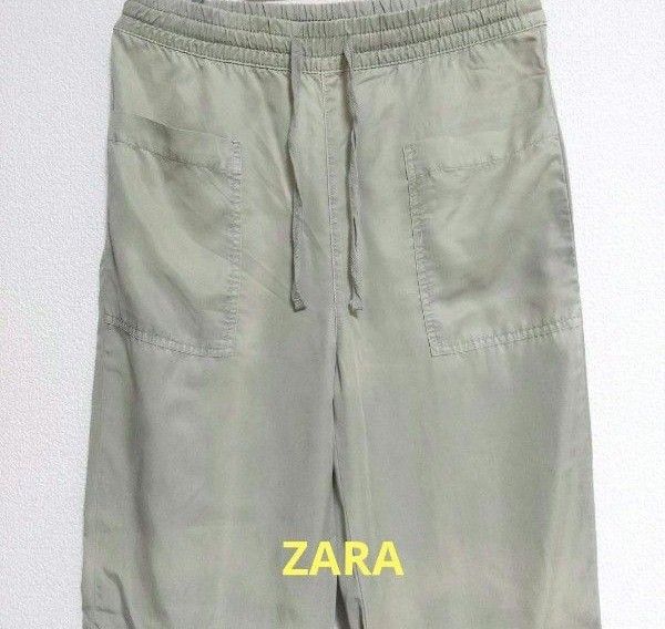ZARA サラサラパンツ