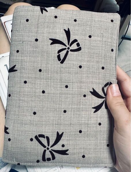 ハンドメイド B6 ノートカバー