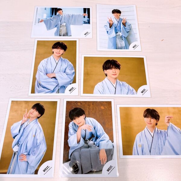 WEST.藤井流星DOME TOUR AWARD 10th Anniversaryグッズオフショット公式写真 コンプリート