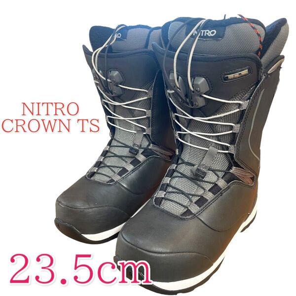 レディース スノーボード ブーツ NITROCROWN TS 23.5cm