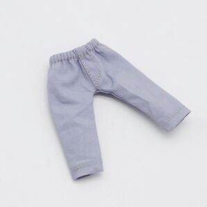 ズボン グレー パンツ 服 ドール オビツ11 ピコニーモp ねんどーる ピコドー9 ねんどろいどどーる ドール 人形 着せ替え