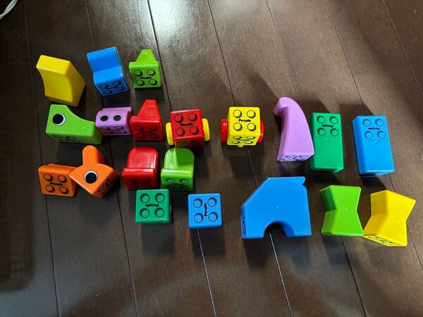 中古 ピープル ピタゴラス ブロック 磁石 知育玩具