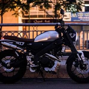 XSR155/XSR125 Scrambler Style フルエキゾースト マフラー