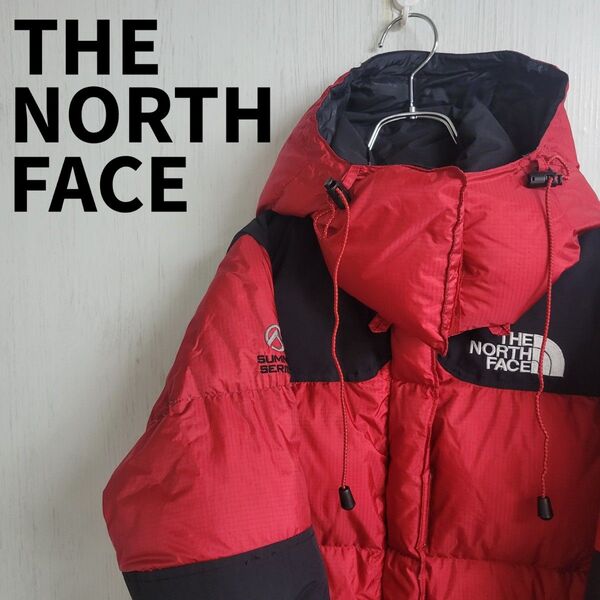 THE NORTH FACE ザノースフェイス バルトロダウンジャケット M レディース レッド 刺繍 700 ダウンジャケット