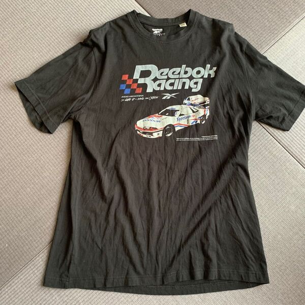 リーボックレーシング 日産 GT-R 車 Tシャツ