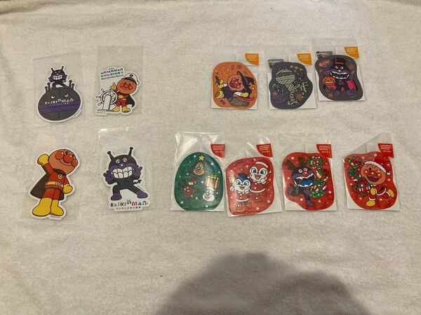 アンパンマン ミュージアム限定 ステッカー ハロウィン クリスマス