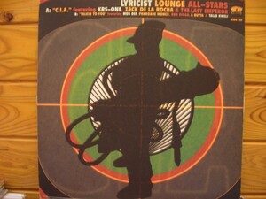 12inchレコード　 LYRICIST LOUNGE ALL-STARS / C.I.A. Feat. KRS-ONE