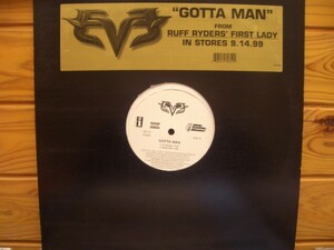 12inchレコード　 EVE / GOTTA MAN