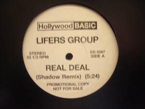 12inchレコード　 LIFERS GROUP / REAL DEAL (DJ SHADOW REMIX)