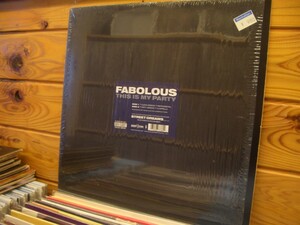 12inchレコード　 FABOLOUS / THIS IS MY PARTY