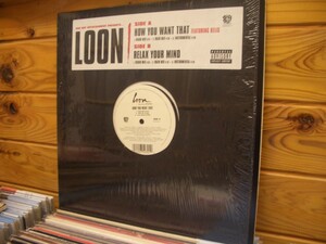 12inchレコード　 LOON / HOW YOU WANT THAT feat. KELIS