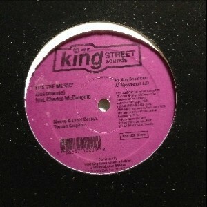 12inchレコード　BASSMENTAL / IT'S THE MUSIC feat. CHALES McDOUGALD