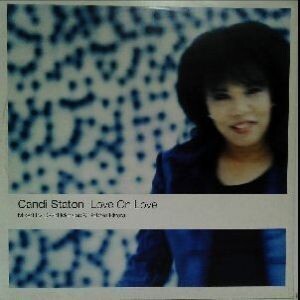 12inchレコード　CANDI STATON / LOVE ON LOVE