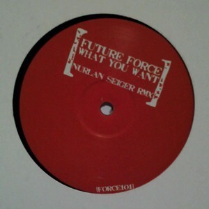 12inchレコード　FUTURE FORCE / WHAT YOU WANT (NURLAN SEIGER RMX)