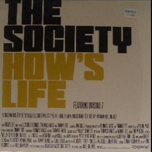 12inchレコード　THE SOCIETY / HOW'S LIFE