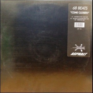 12inchレコード　68 BEATS / COME CLOSER!!