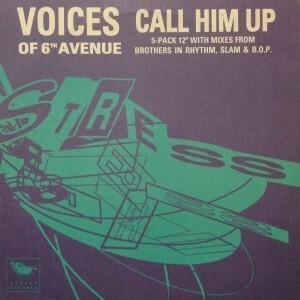 12inchレコード　VOICES OF 6TH AVENUE / CALL HIM UP