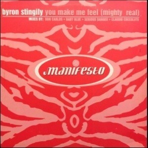 12inchレコード　BYRON STINGILY / YOU MAKE ME FEEL (MIGHTY REAL)