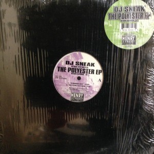 12inch record DJ SNEAK / THE POLYESTER EP VOL.2