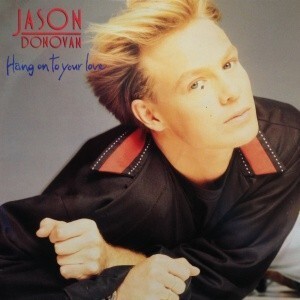 12inchレコード　JASON DONOVAN / HANG ON TO YOUR LOVE