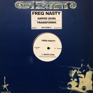 12inchレコード　FREQ NASTY / AMPED (DUB)