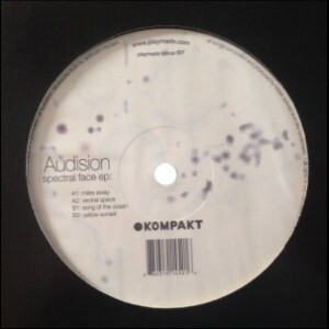 12inchレコード　AUDISION / SPECTRAL FACE EP