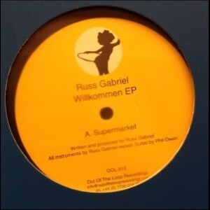 12inchレコード　RUSS GABRIEL / WILLKOMMEN EP