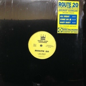 12inchレコード　DUB MASTER + KO KIMURA / ROUTE 20