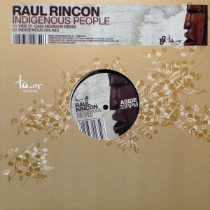 12inchレコード　RAUL RINCON / INDIGENOUS PEOPLE