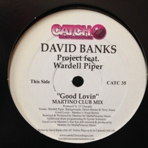 12inchレコード　DAVID BANKS / GOOD LOVIN