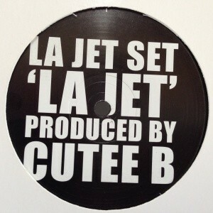 12inchレコード　LA JET SET / LA JET