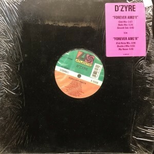 12inchレコード　D'ZYRE / FOREVER AMO'R