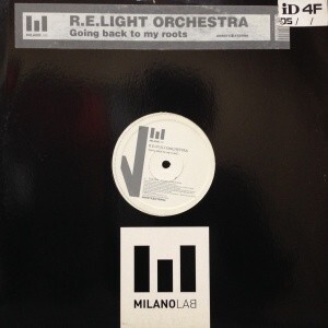 12inchレコード　R.E.LIGHT ORCHESTRA / GOING BACK TO MY ROOTS