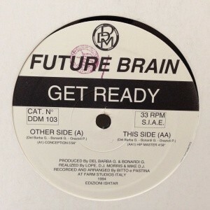 12inchレコード　FUTURE BRAIN / GET READY