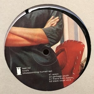 12inchレコード　TWERK / DISAPPOINTING HUMAN