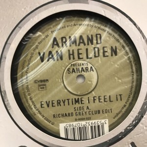 12inchレコード　ARMAND VAN HELDEN / EVERYTIME I FEEL IT