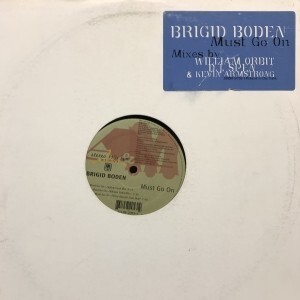 12inchレコード　BRIGID BODEN / MUST GO ON