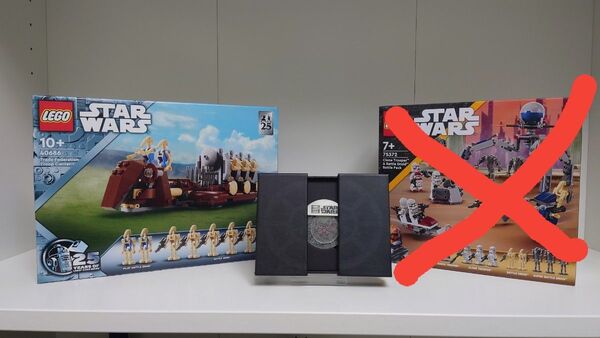 レゴ 正規品 スターウォーズ 40686 新品未開封 メダル、ドロイド付き