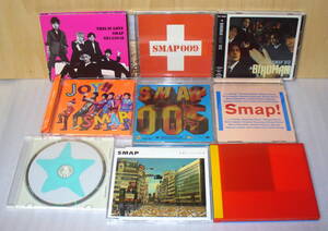 ★スマップ9枚セット①SMAP009②BIRDMAN~013③014④015/Drink ! Smap !⑤世界に一つだけの花⑤友だちへ⑦This is love⑧Joy!!⑨005