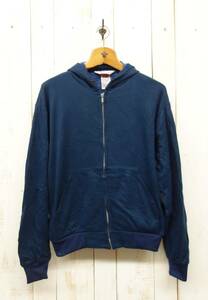 VINTAGE　ヴィンテージUS古着 ＊GROSS GALESBURG ＊フルジップスウェットパーカー ＊お色　ネイビー系 L/G ＊IDEAL ZIP＊MADE IN USA 