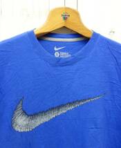 NIKE ナイキ　 ＊L/S T-shirts 長袖　ロンT 　ロングスリーブTシャツT ＊BLUE L/G ＊スタンダードフィット ＊nike betterworld.com _画像3