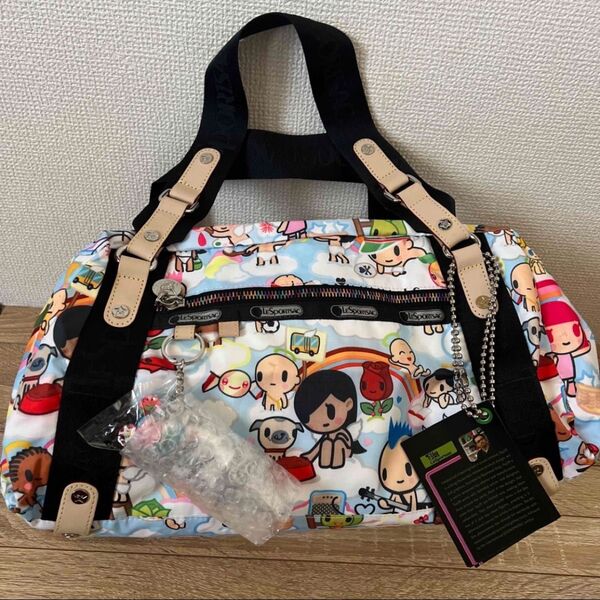新品タグ付●tokidoki LeSportsac ミニボストンバッグ