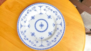 イギリス製 お皿 QUEEN'S Dinner Plate Ingrid 27.5cm