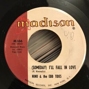 Nino & The Ebb Tides US Original 7inch Juke Box Saturday Night / (Someday) I'll Fall In Love Doo Wop ロカビリー